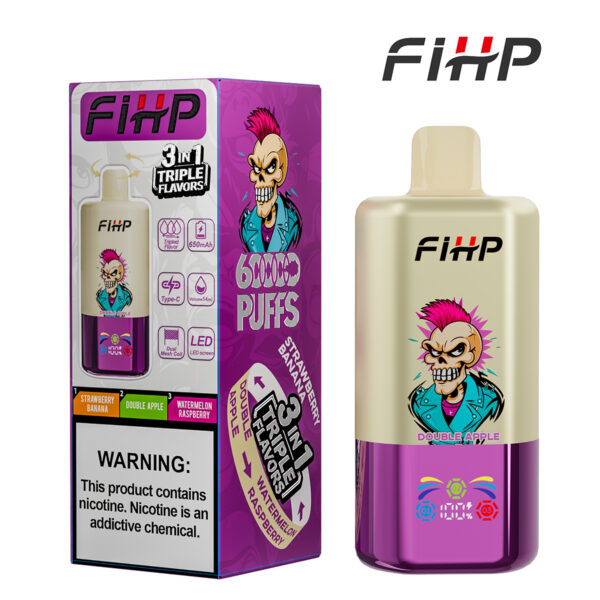 FIHP 60000 Strawberry Banana/Double Apple/Raspberry Watermelon
