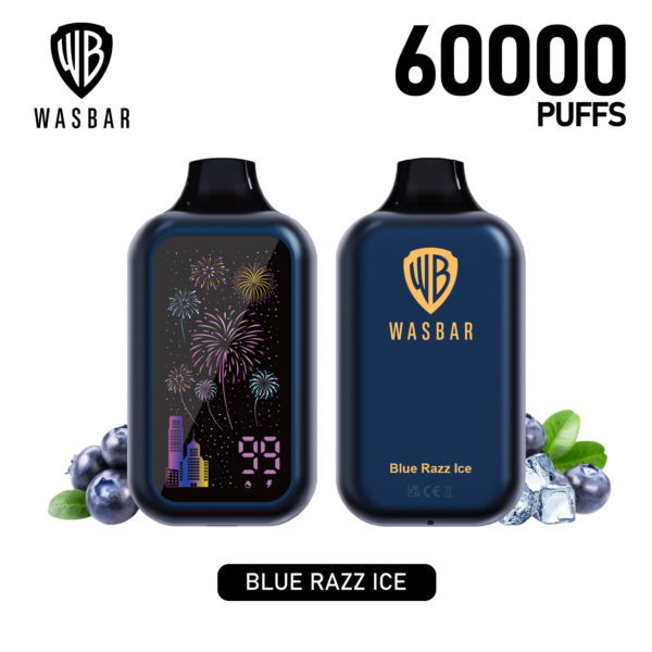 WASBAR 60K Blue Razz Ice