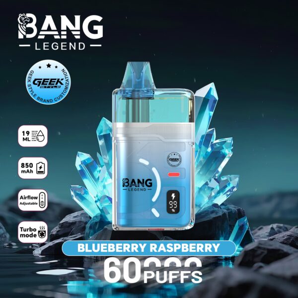 Bang Legend 60000 Blueberry Raspberry