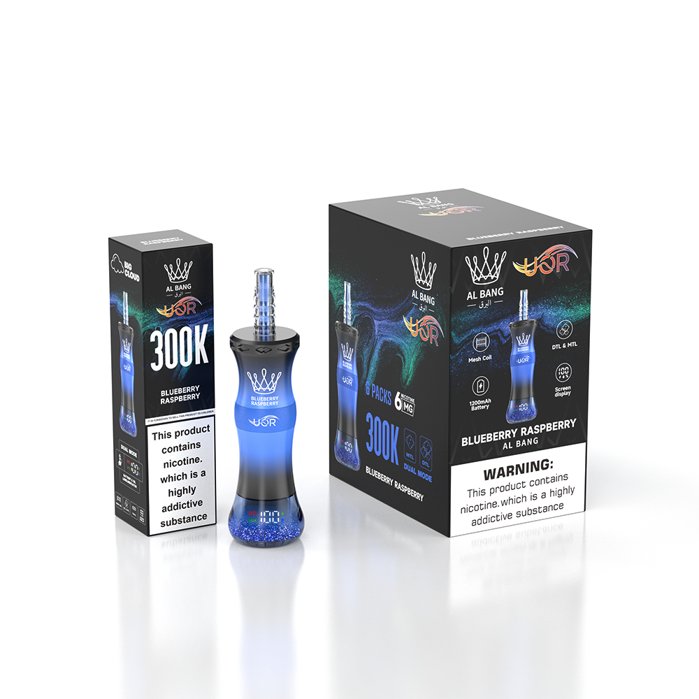 UOR AL BANG 300K Blueberry Raspberry