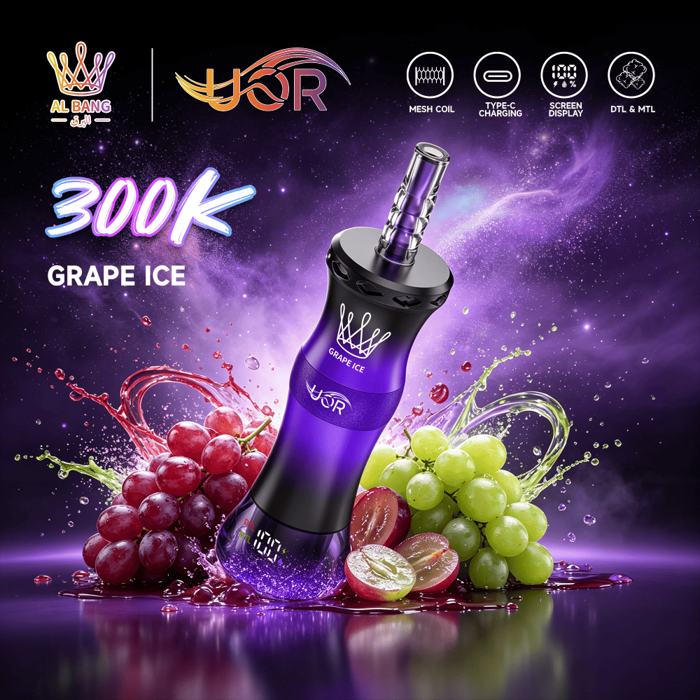 UOR AL BANG 300K Grape Ice