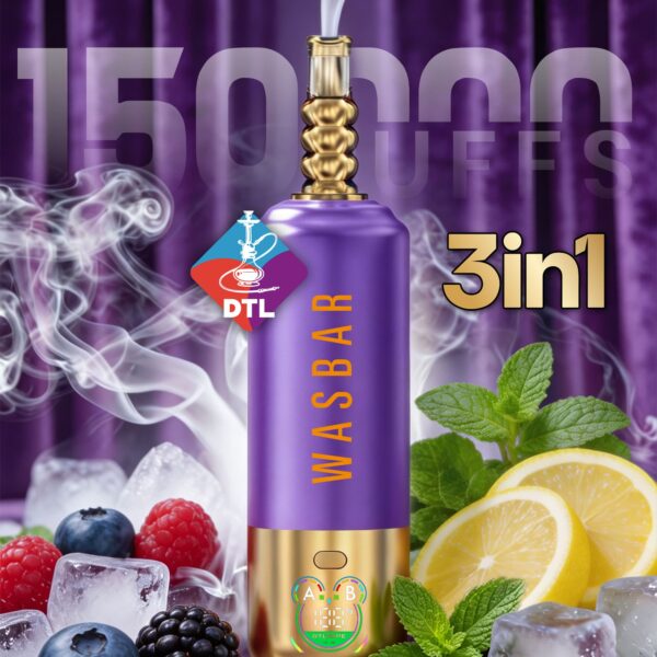 WASBAR DTL 150k Mix Berries/Lemonade Mint Ice