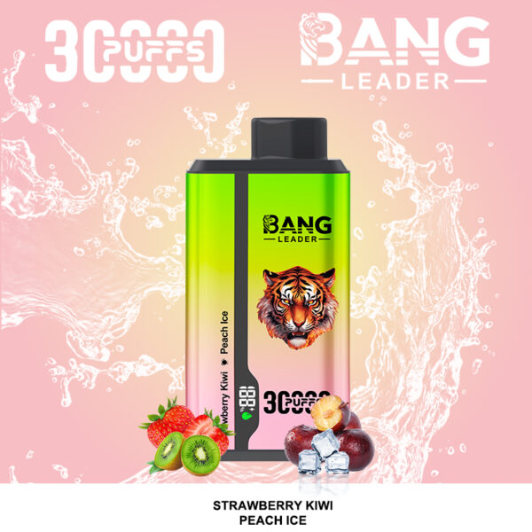 Bang Leader 30000 Strawberry Kiwi/Peach Ice