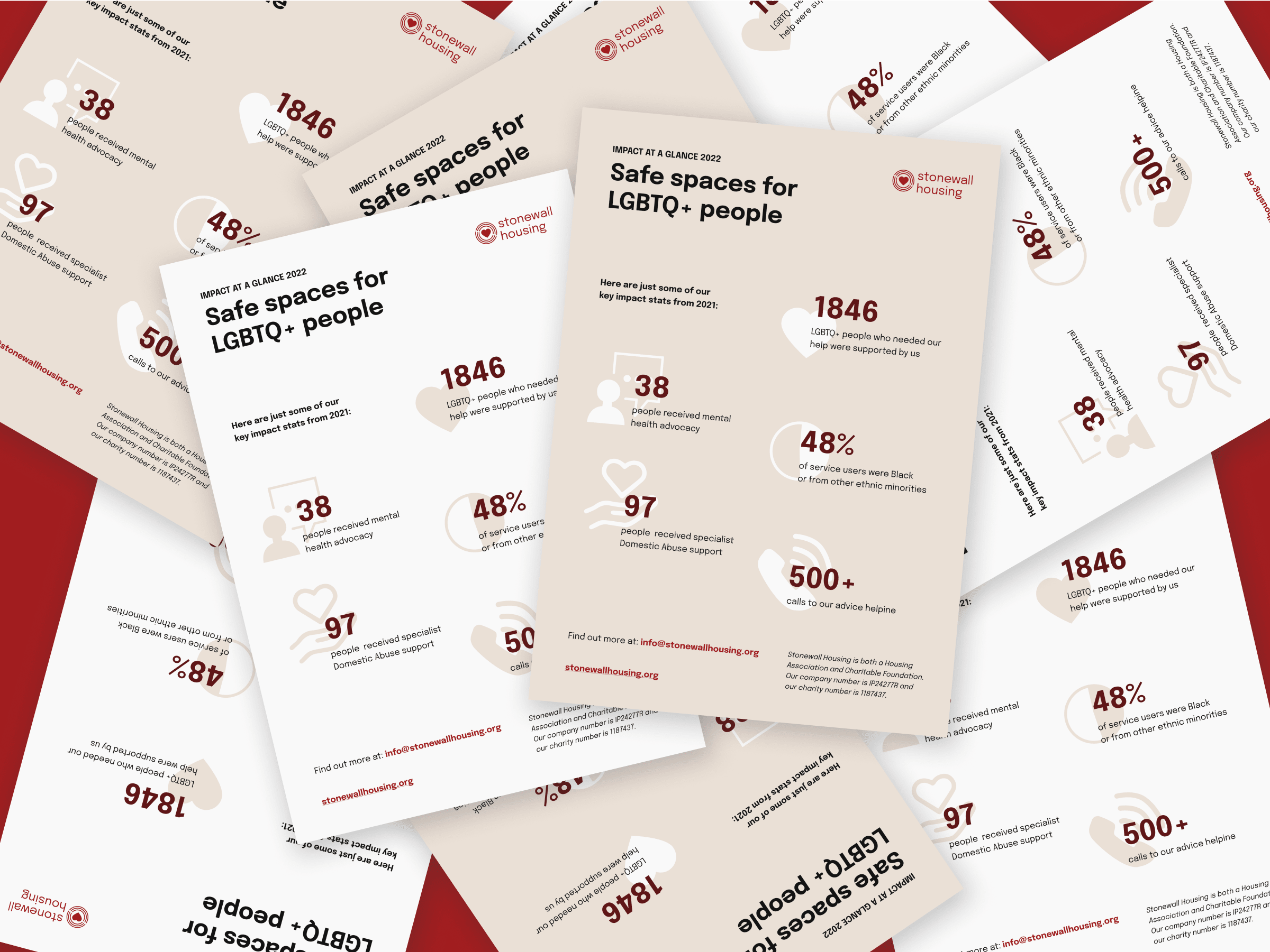 Preview of collateral for Stonewall Housing
