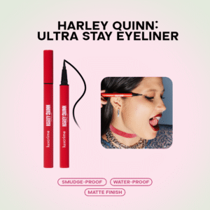 Luxcrime Harley Quinn Ultra Stay Eyeliner - Midnight