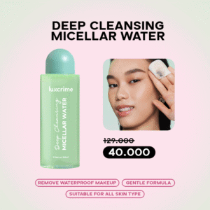Luxcrime Deep Cleansing Micellar Water