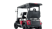 2025 Red Dach Apollo LSV facing away left side from rear image