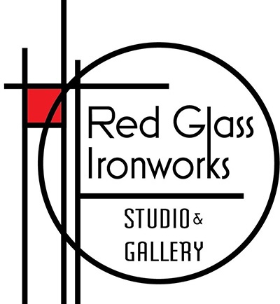 Redglass ironworks logo