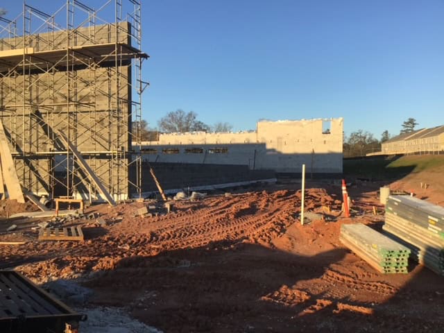Lidl supermarket Decatur GA — early structural and shell progress (view 5) during ground-up commercial construction by Modern Day Commodities