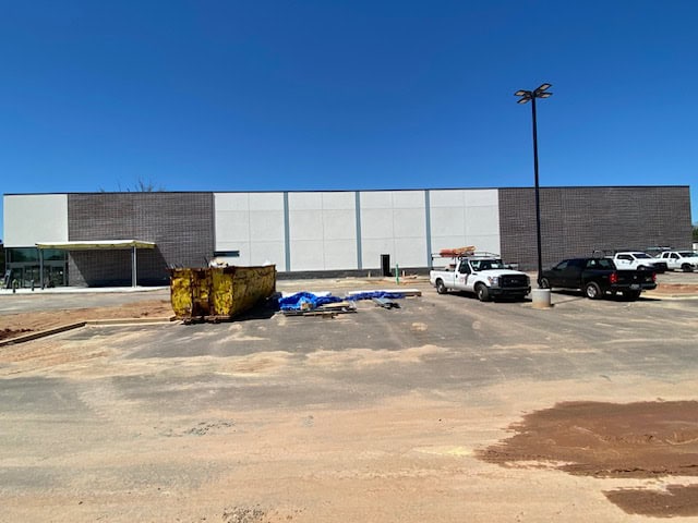 Lidl supermarket Decatur GA — late-phase interior progress (view 3) during ground-up commercial construction by Modern Day Commodities