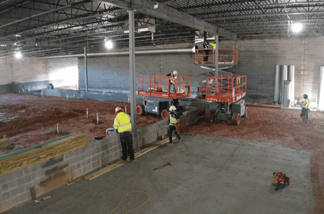 Lidl supermarket Decatur GA — ground-up commercial construction progress (view 8) during ground-up commercial construction by Modern Day Commodities
