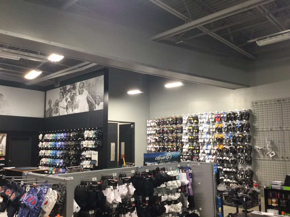 Dick's Sporting Goods Duluth GA - retail store remodel construction phase by Modern Day Commodities