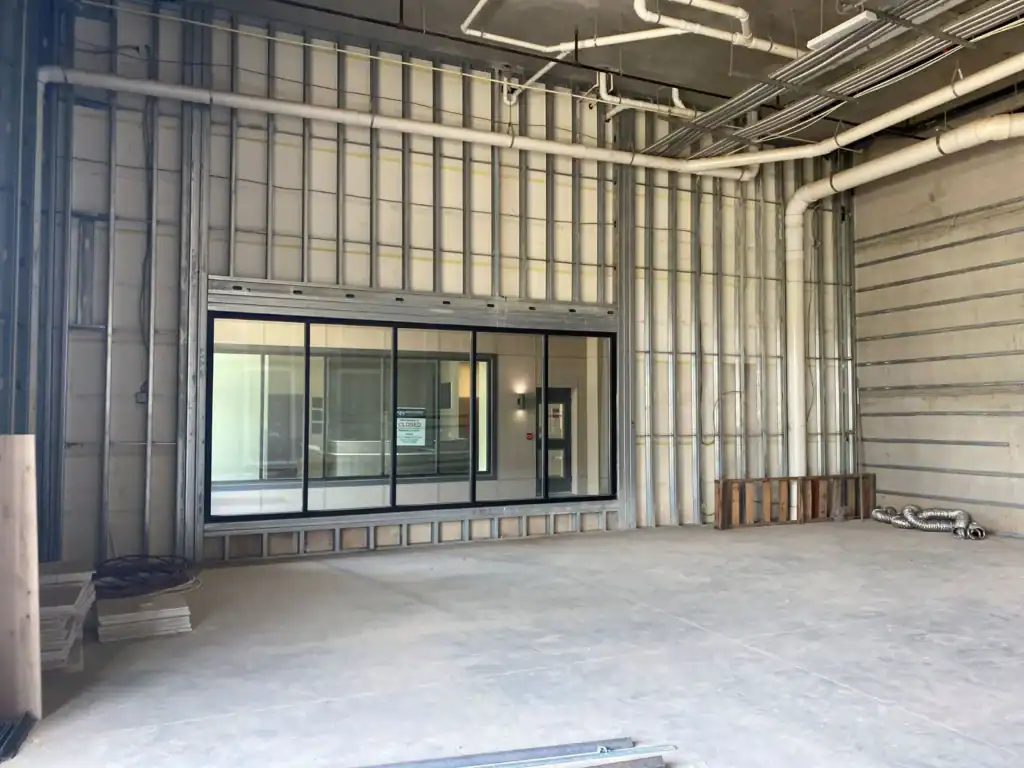 Brews and Hops Taproom Chamblee GA - concrete saw cutting for plumbing trenches during first-generation tenant improvement by Modern Day Commodities