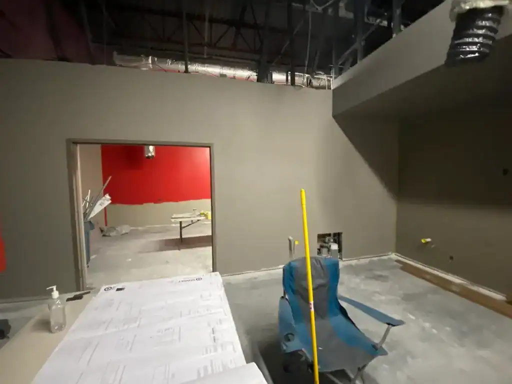 Target retail renovation doors frames hardware