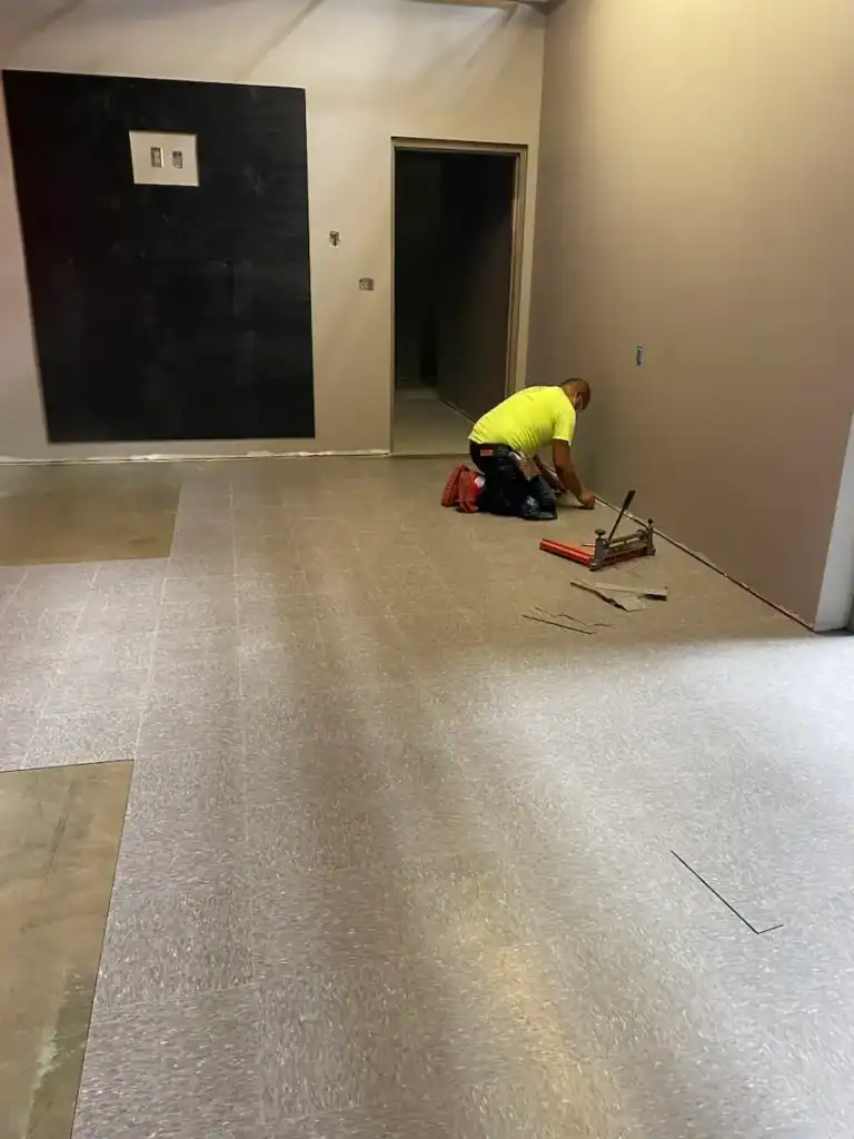 Target store remodel interior progress