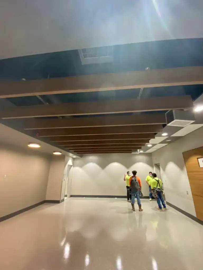 Target interior renovation framing modifications