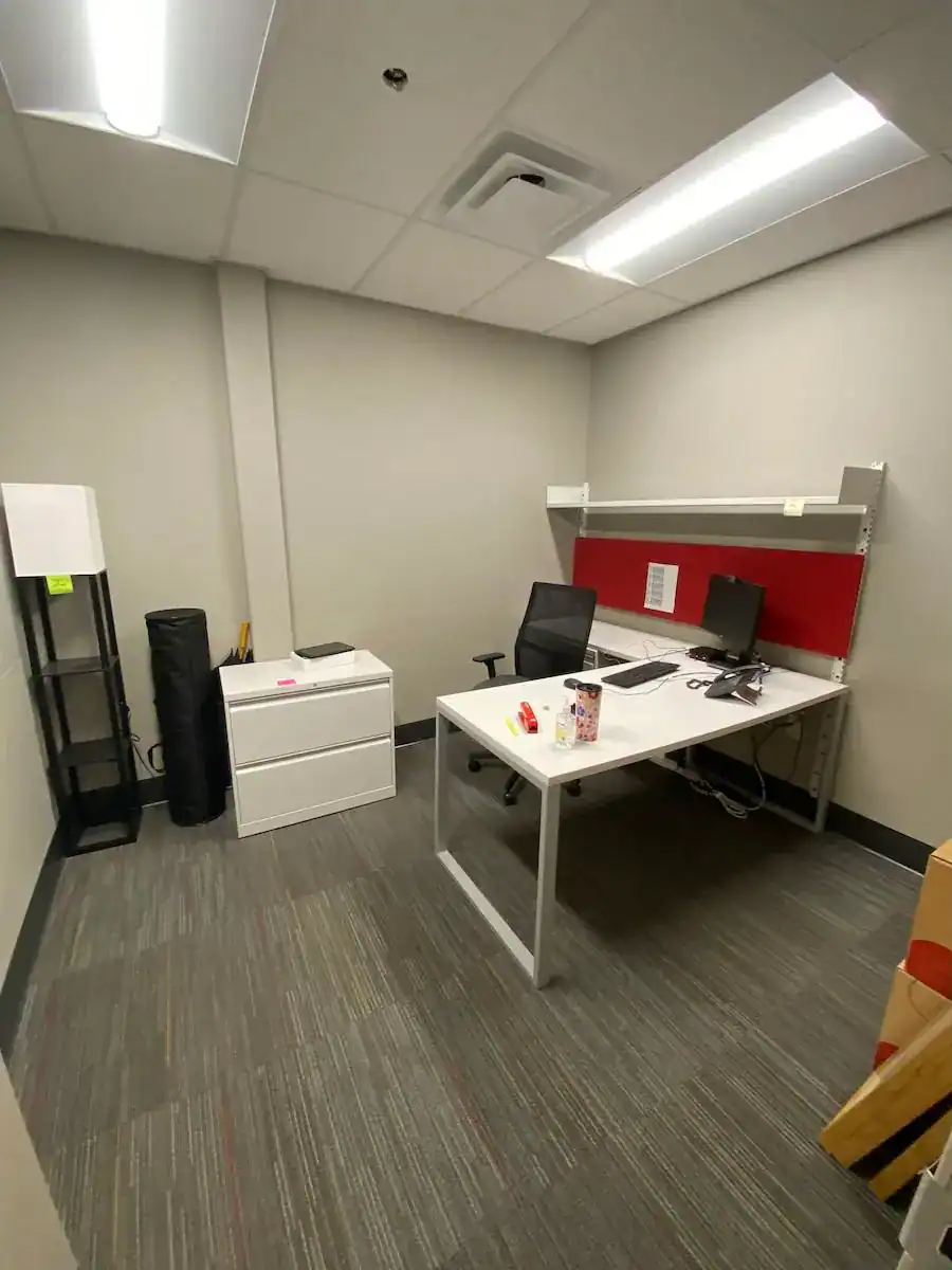 Commercial interior office build-out Modern Day Commodities Atlanta Georgia