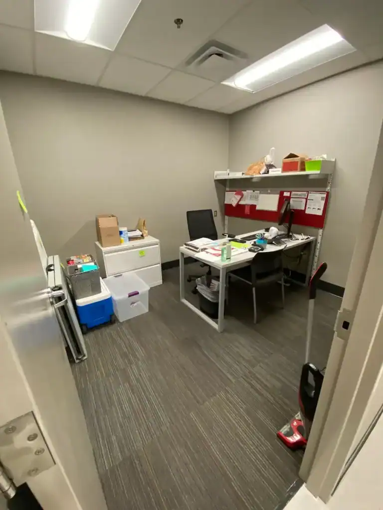 Target store construction interior view