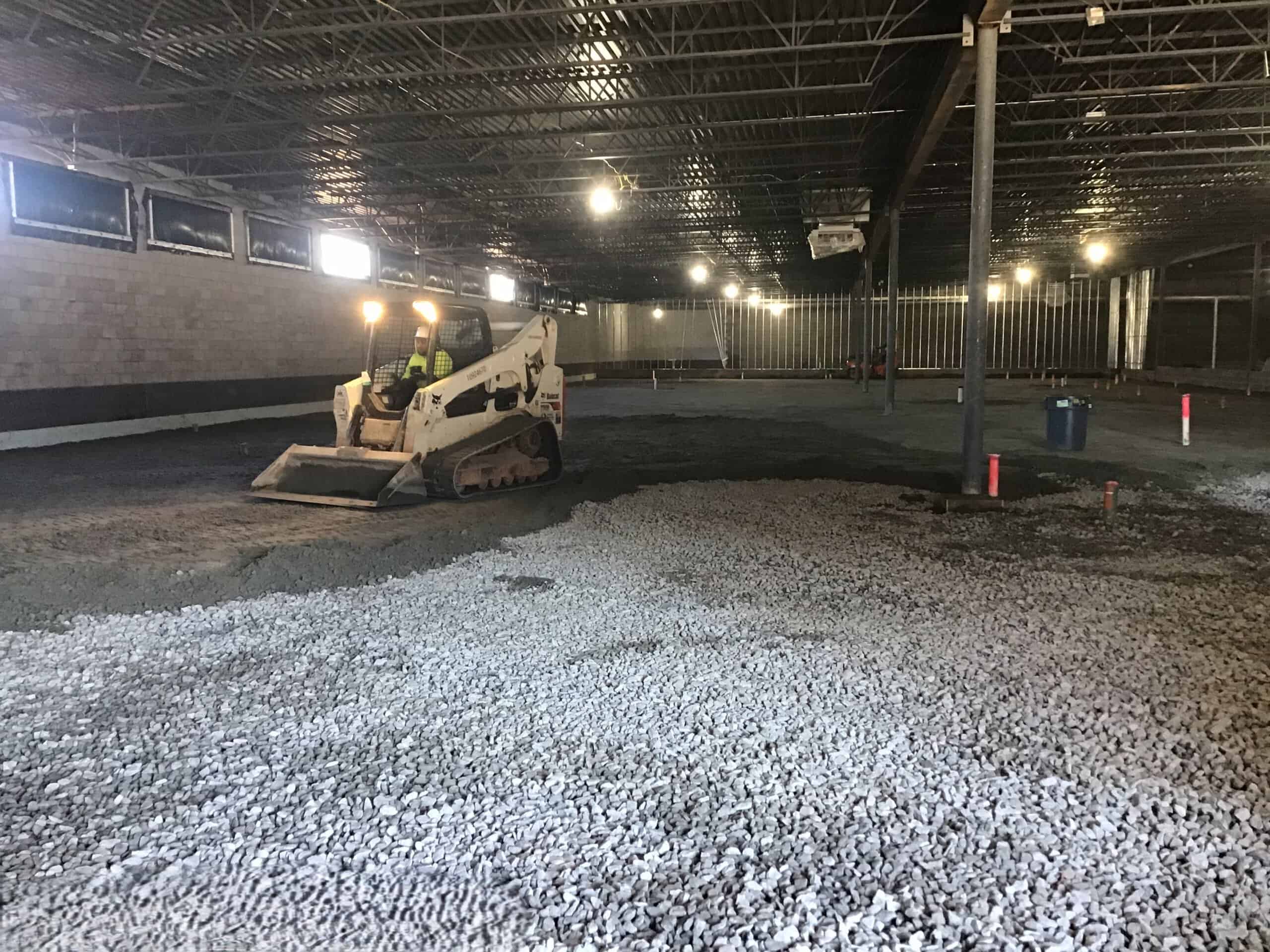 Lidl supermarket Decatur GA — building pad and slab preparation during ground-up commercial construction by Modern Day Commodities