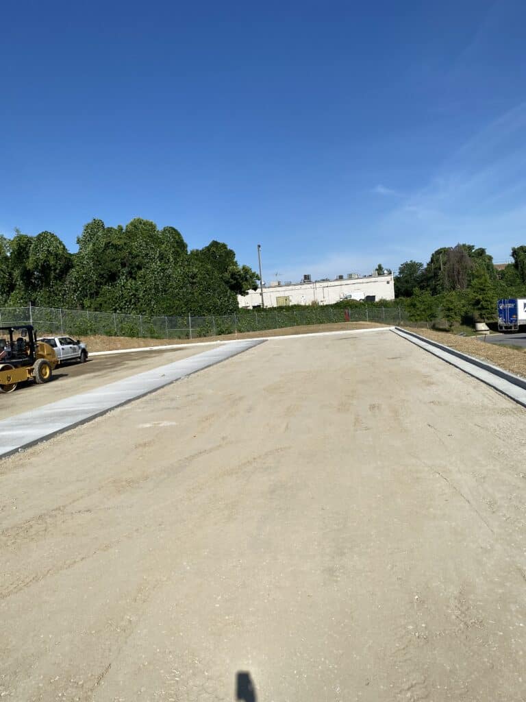 ADA parking improvements and exterior site construction Ross Dress for Less Decatur GA