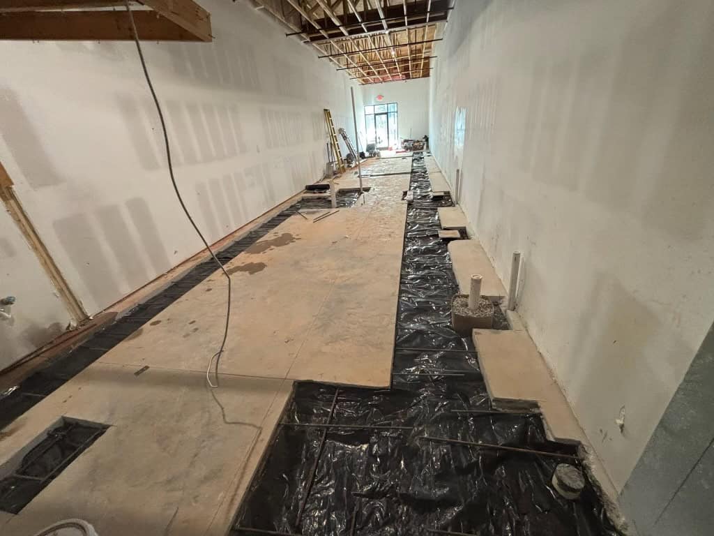 Tropical Smoothie Cafe Covington GA — demolition cleanup and prep during restaurant build-out by Modern Day Commodities