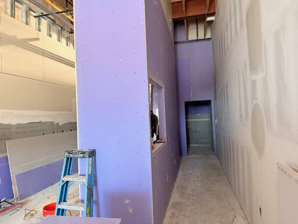 Tropical Smoothie Cafe Covington GA — HVAC ductwork rough-in during restaurant build-out by Modern Day Commodities