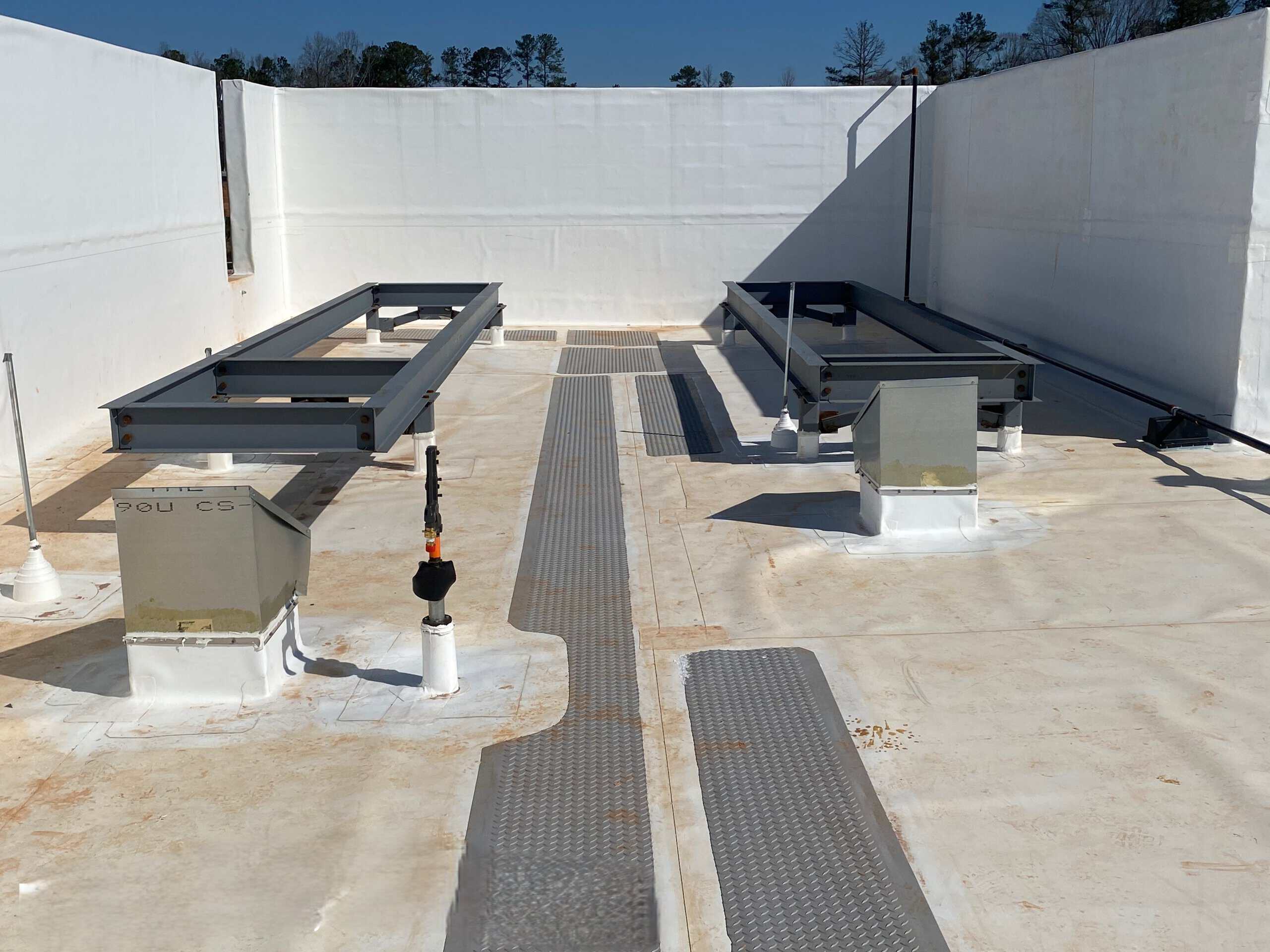 Lidl supermarket Decatur GA — building shell and exterior progress during ground-up commercial construction by Modern Day Commodities