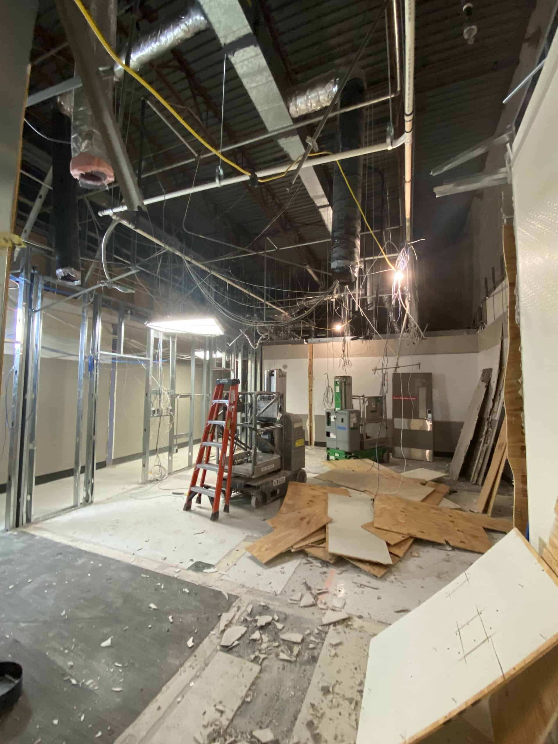 Target store remodel construction documentation