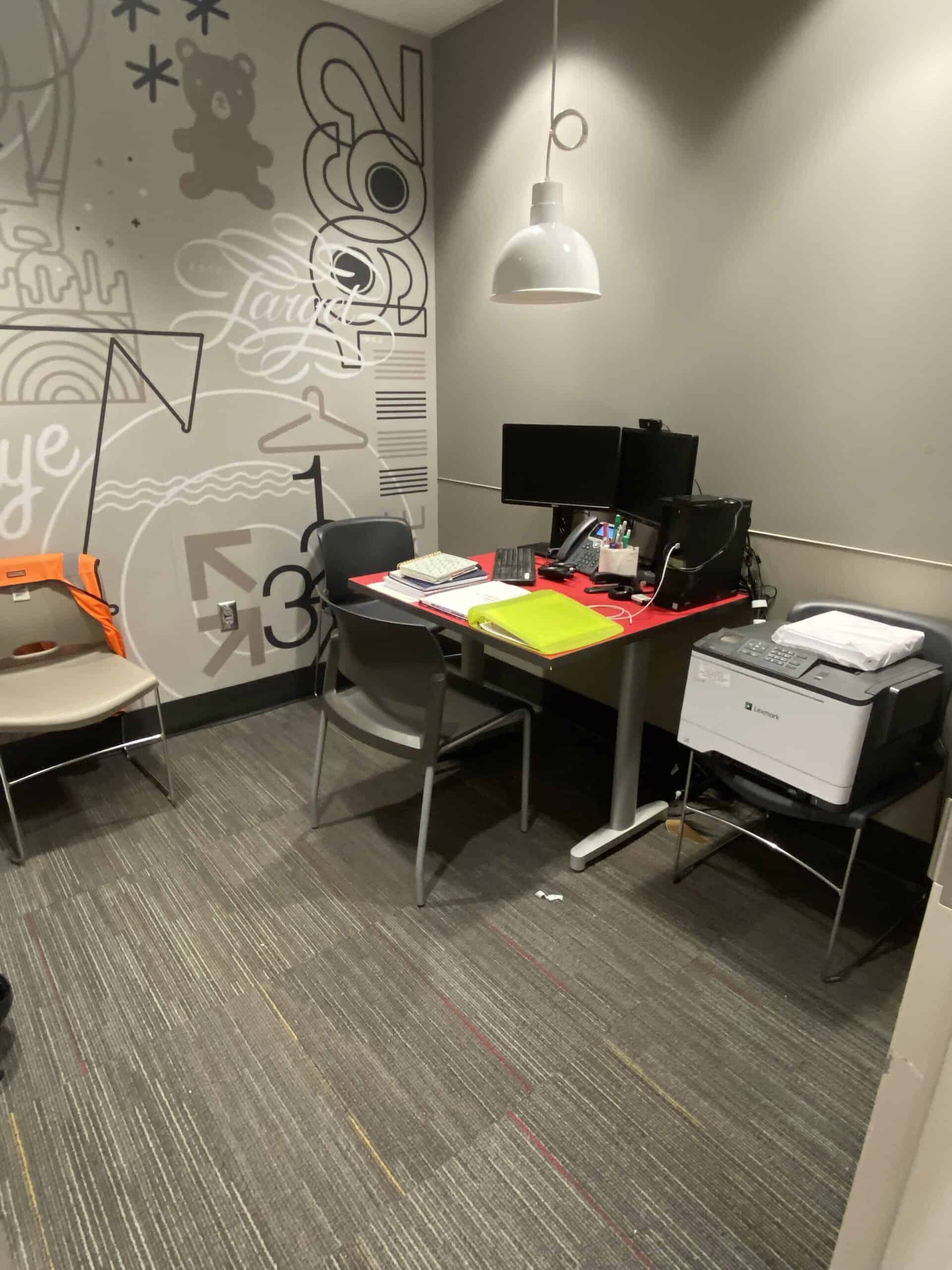 Target commercial remodel — office space build-out contractor Alpharetta GA
