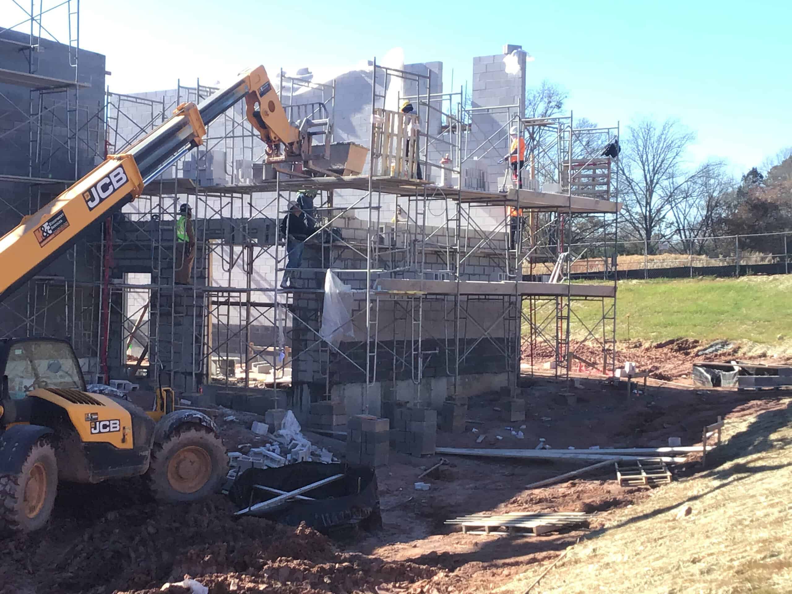 Lidl supermarket Decatur GA — site progress photo (view 3) during ground-up commercial construction by Modern Day Commodities