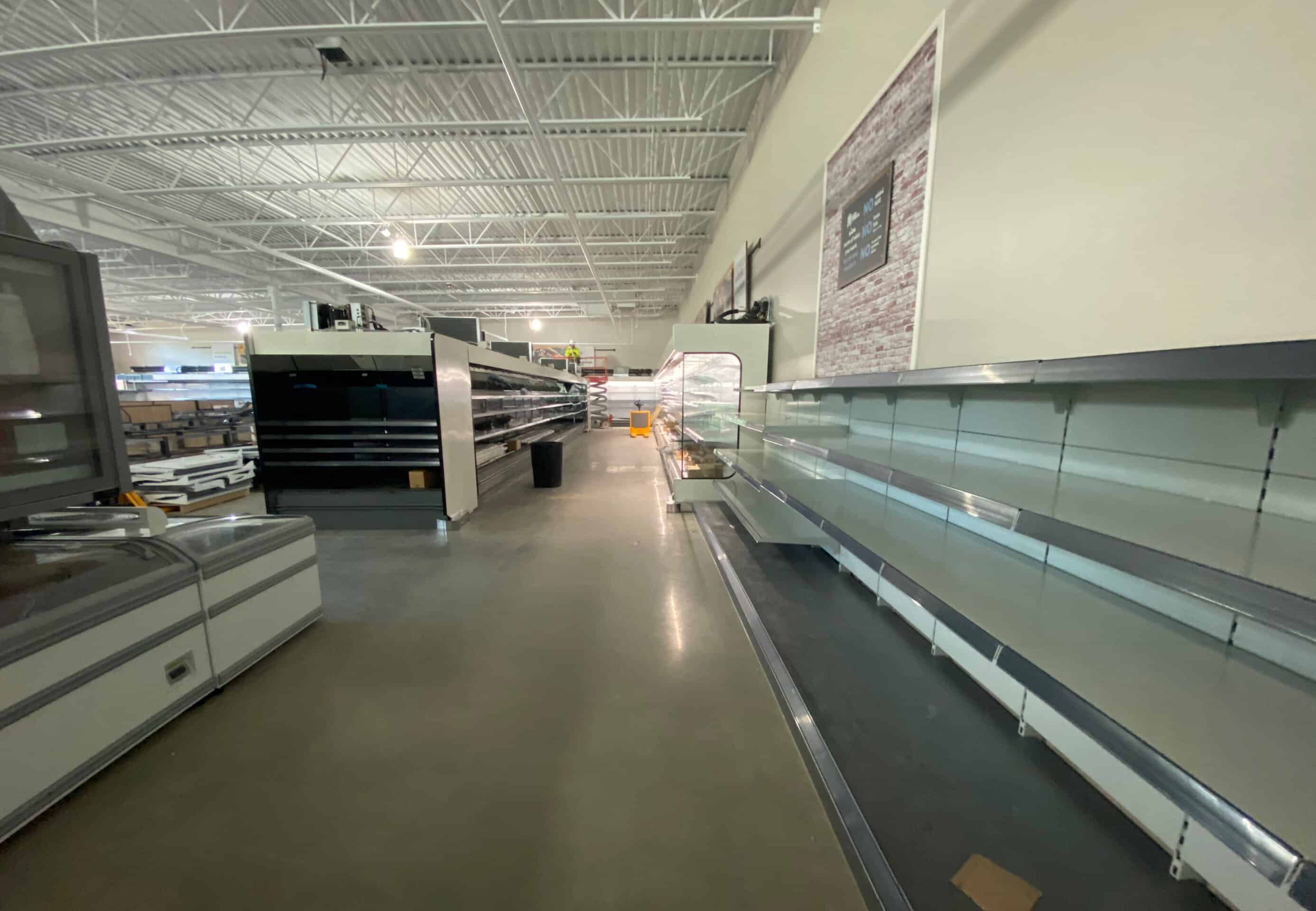 Lidl supermarket Decatur GA — site progress photo (view 8) during ground-up commercial construction by Modern Day Commodities