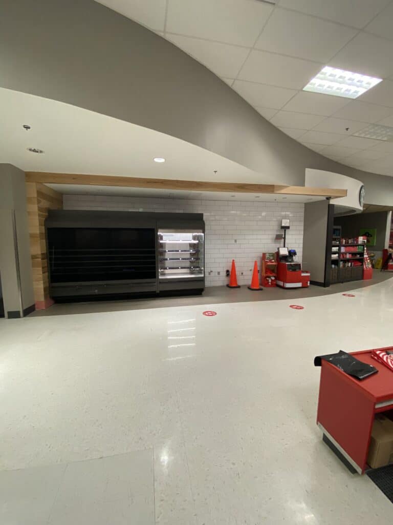 Target store construction Georgia licensed