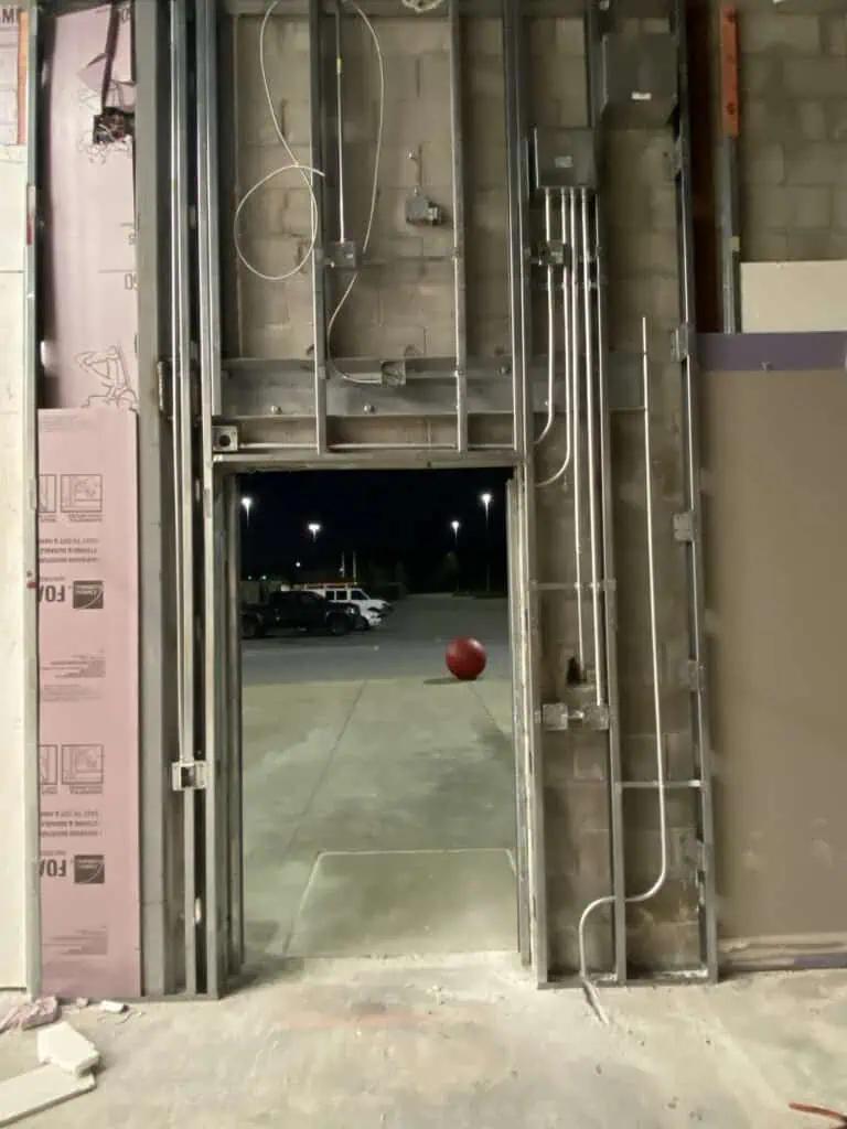 Target interior build out MDC construction