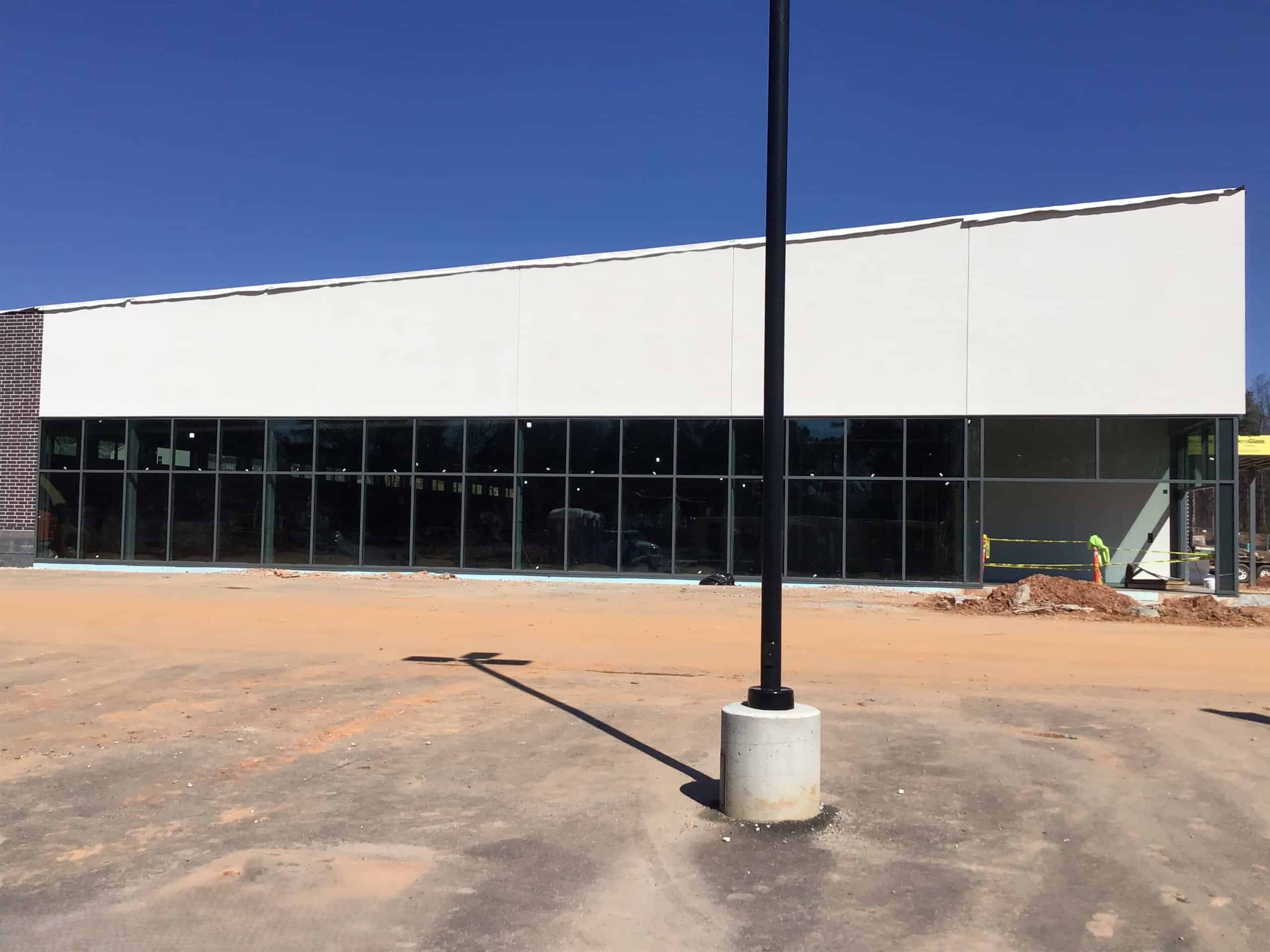 Lidl supermarket Decatur GA — ground-up commercial construction progress (view 34) during ground-up commercial construction by Modern Day Commodities