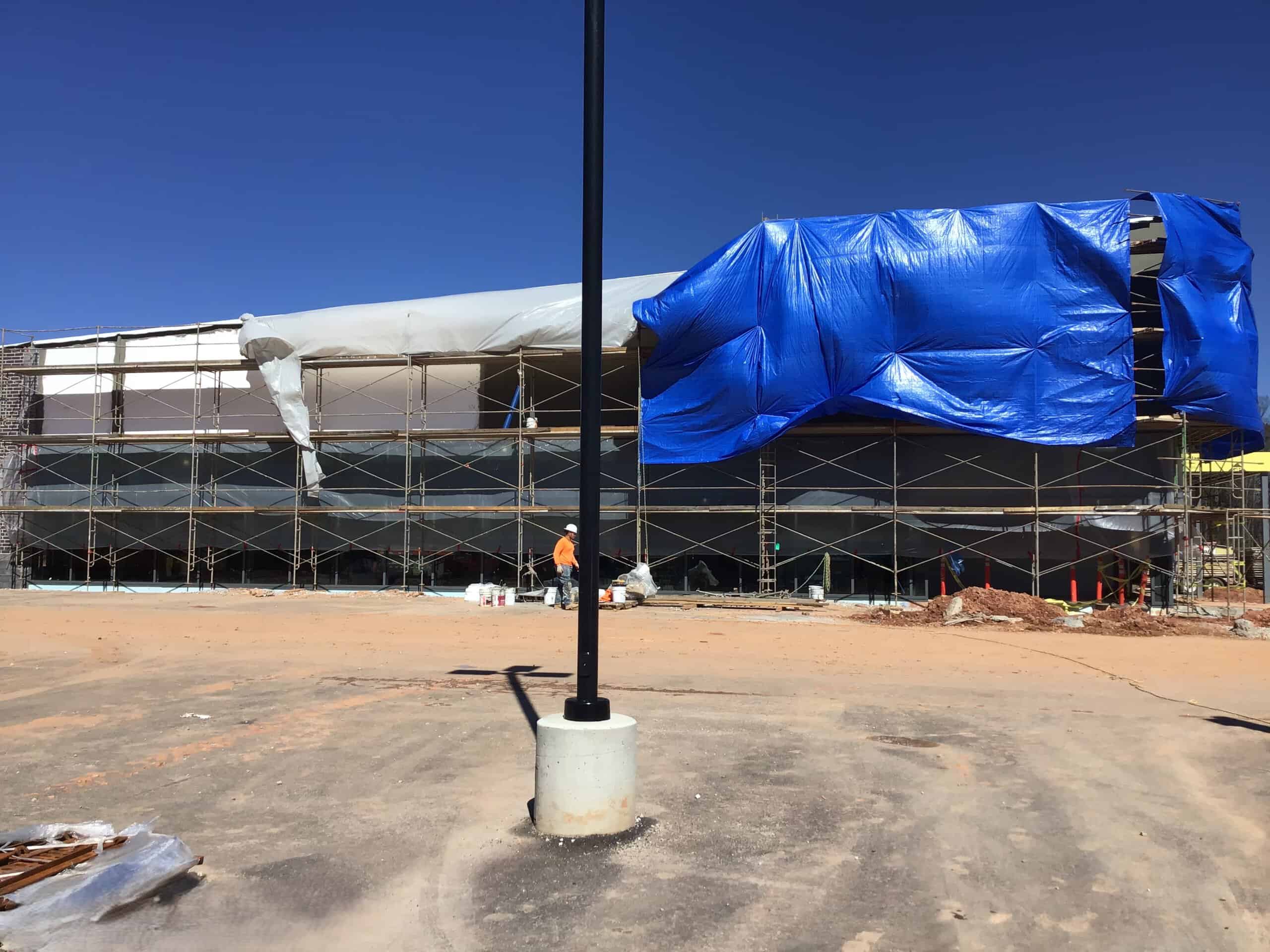 Lidl supermarket Decatur GA — ground-up commercial construction progress (view 33) during ground-up commercial construction by Modern Day Commodities