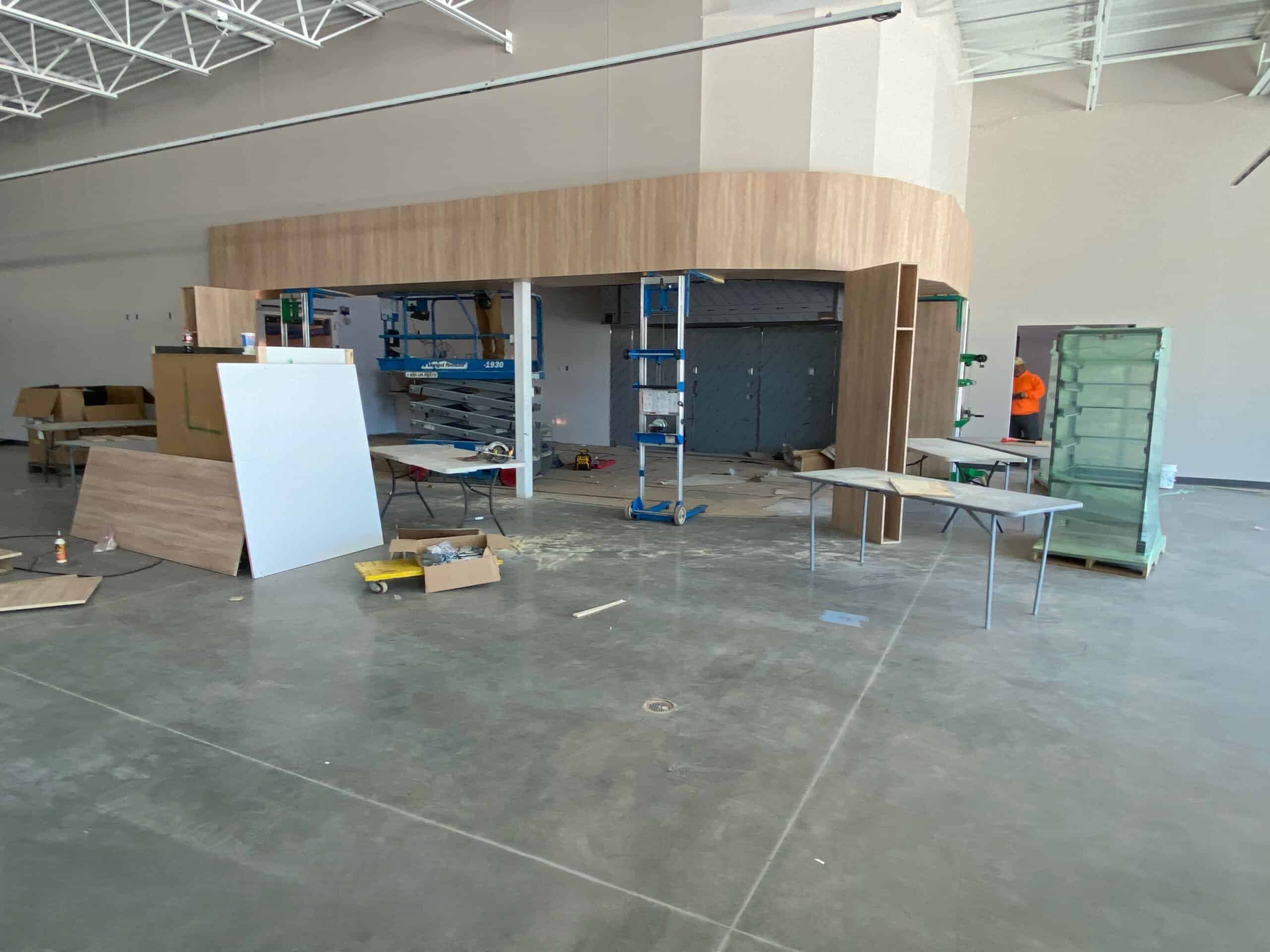 Lidl supermarket Decatur GA — ground-up commercial construction progress (view 29) during ground-up commercial construction by Modern Day Commodities