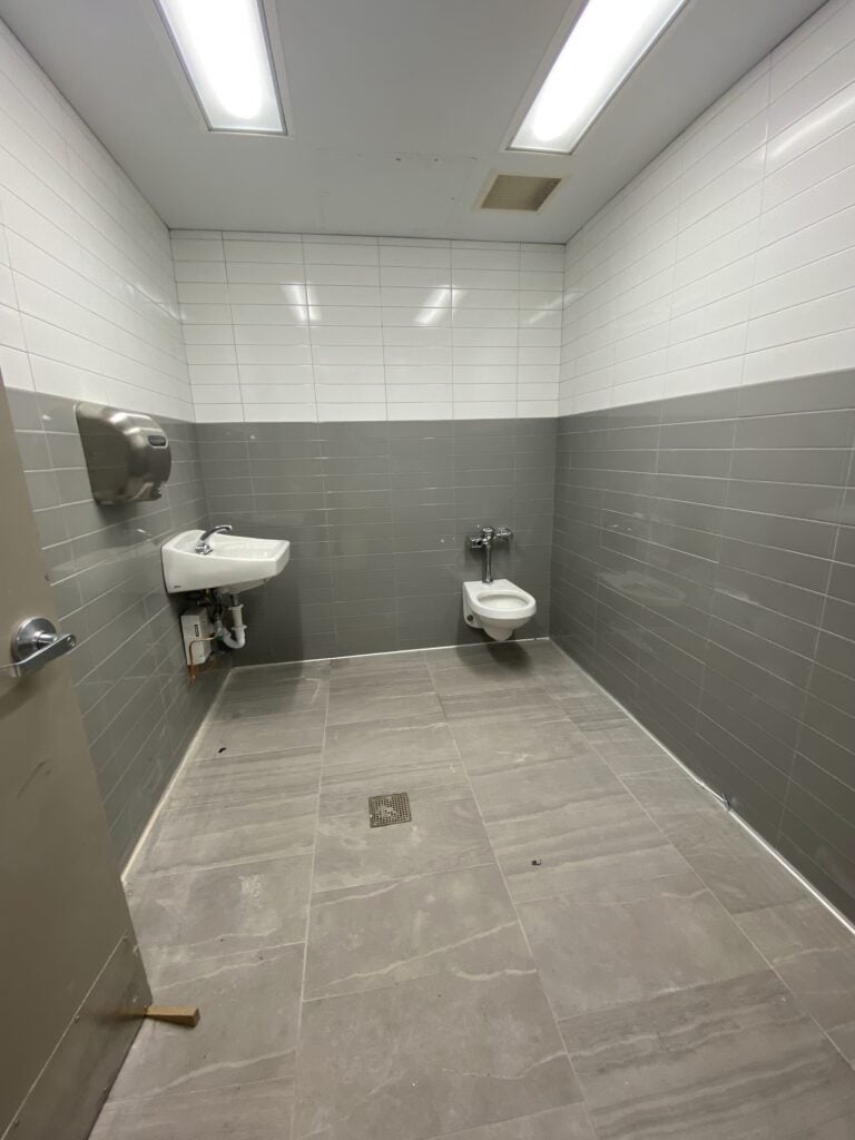 Target remodel interior finishes MDC