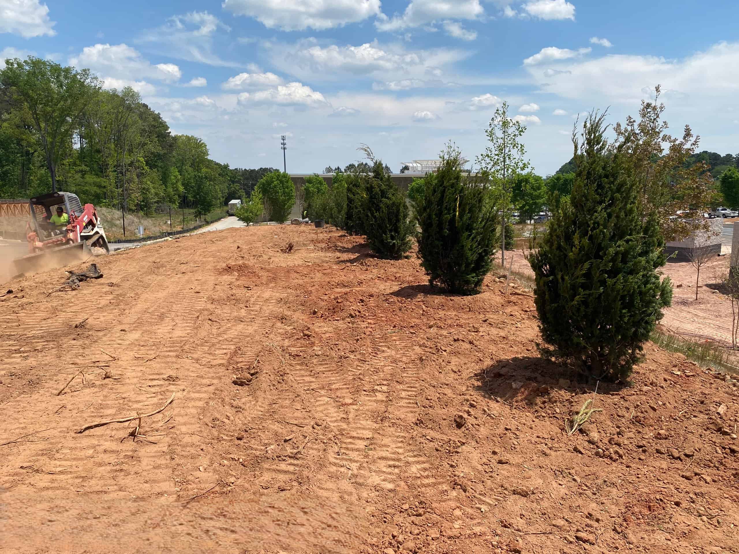 Lidl supermarket Decatur GA — ground-up commercial construction progress (view 42) during ground-up commercial construction by Modern Day Commodities