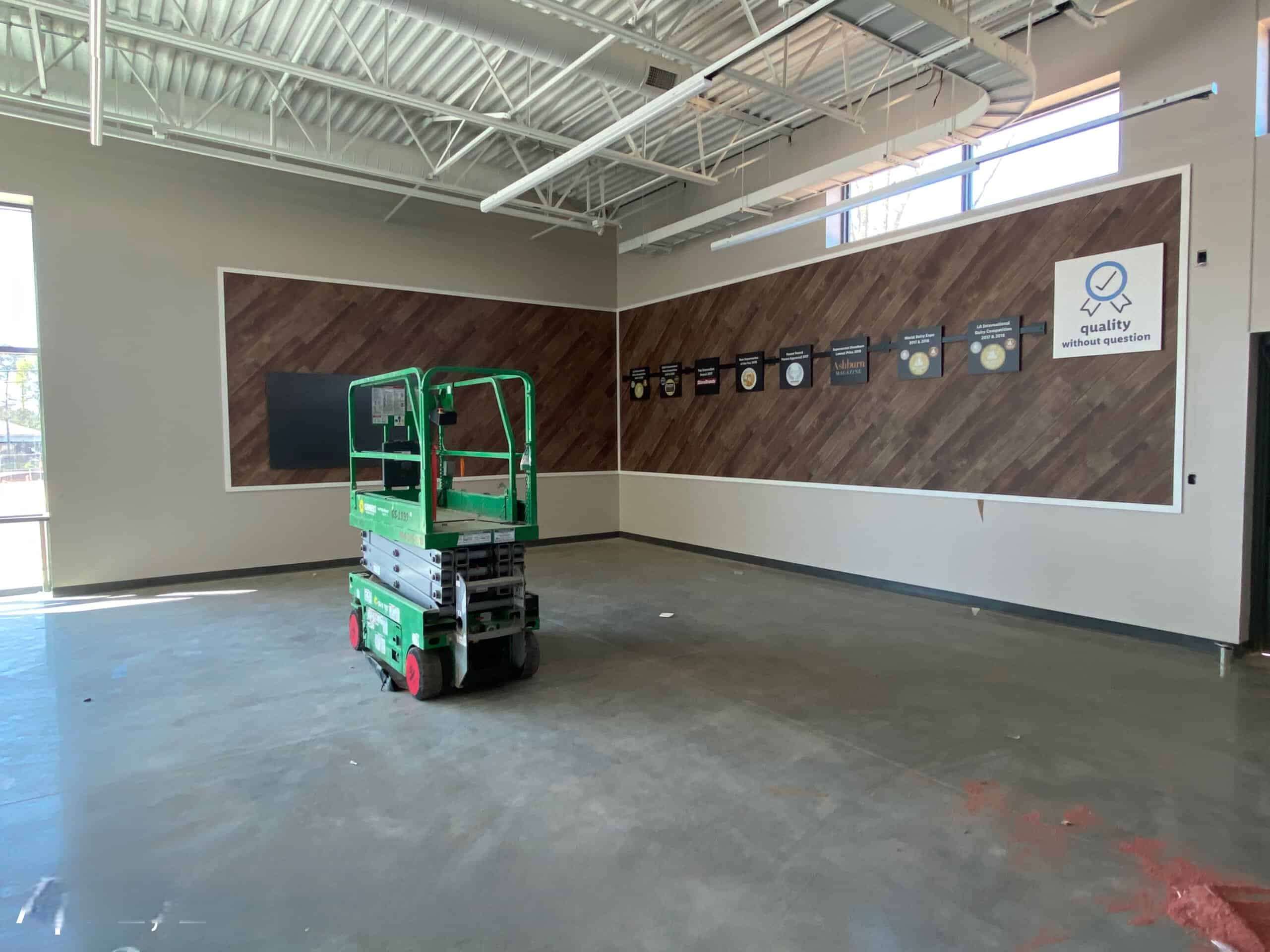 Lidl supermarket Decatur GA — ground-up commercial construction progress (view 51) during ground-up commercial construction by Modern Day Commodities