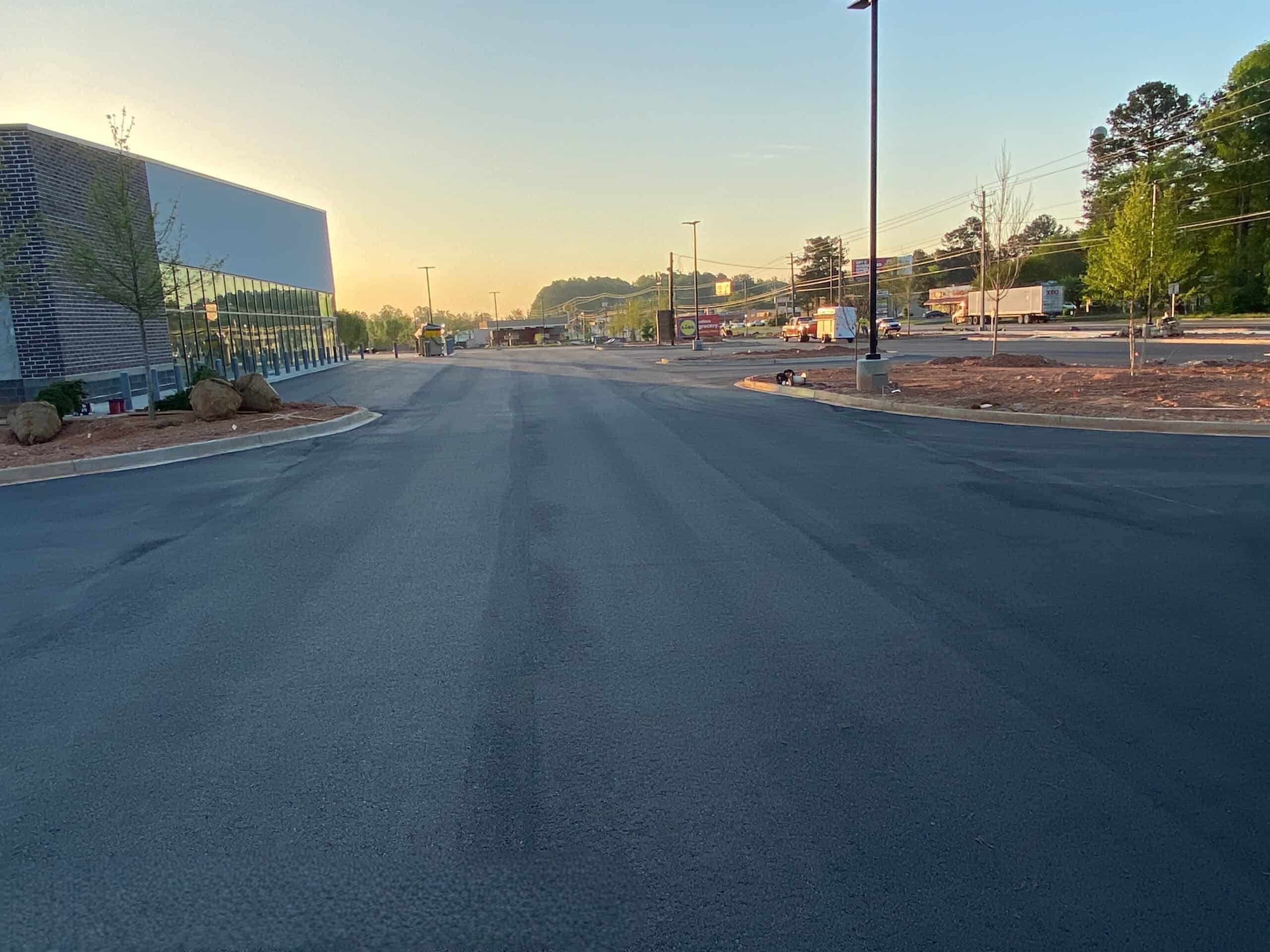 Lidl supermarket Decatur GA — ground-up commercial construction progress (view 54) during ground-up commercial construction by Modern Day Commodities