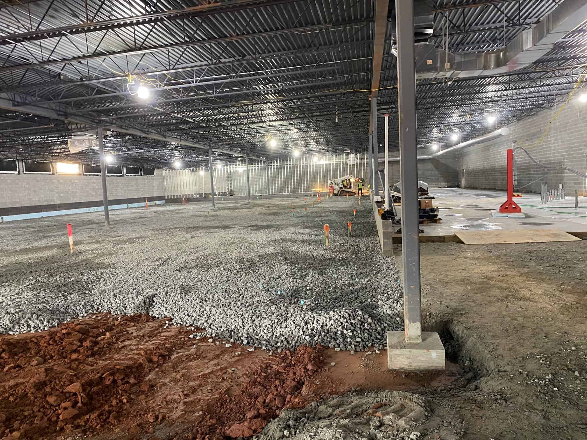 Lidl supermarket Decatur GA — ground-up commercial construction progress (view 9) during ground-up commercial construction by Modern Day Commodities