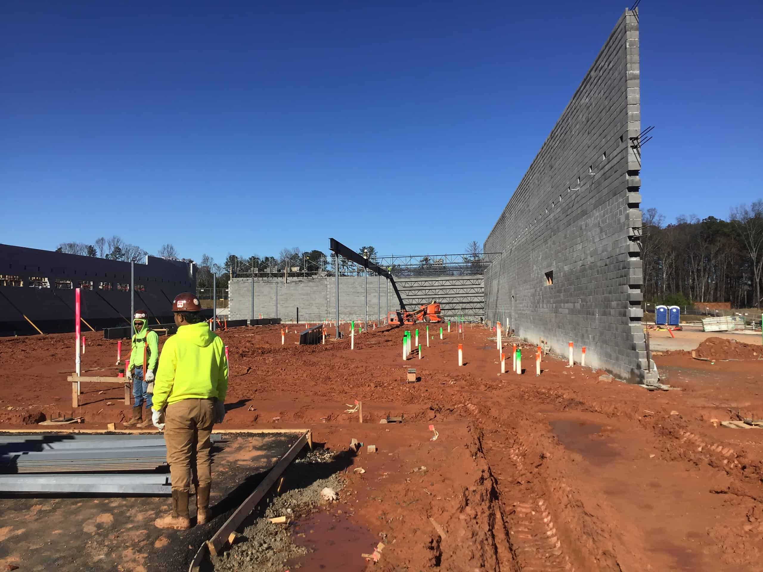 Lidl supermarket Decatur GA — early structural and shell progress (view 8) during ground-up commercial construction by Modern Day Commodities