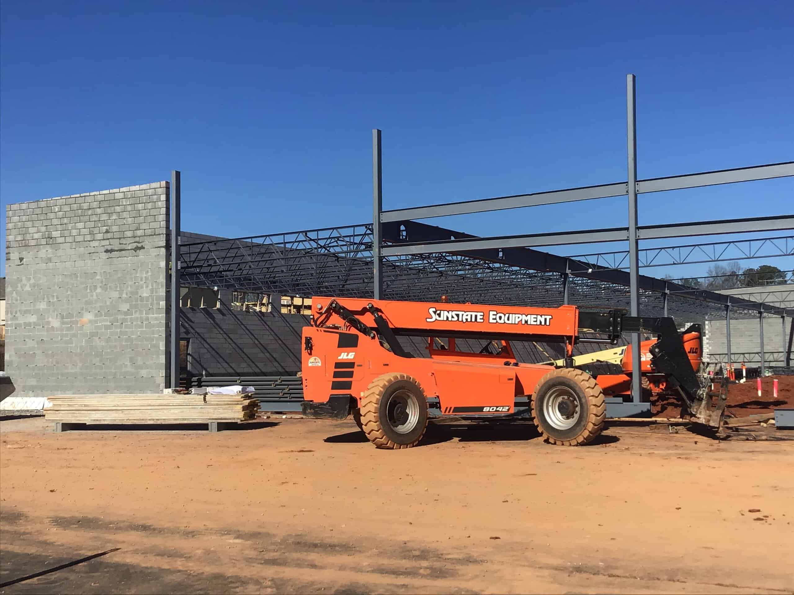 Lidl supermarket Decatur GA — early structural and shell progress (view 12) during ground-up commercial construction by Modern Day Commodities