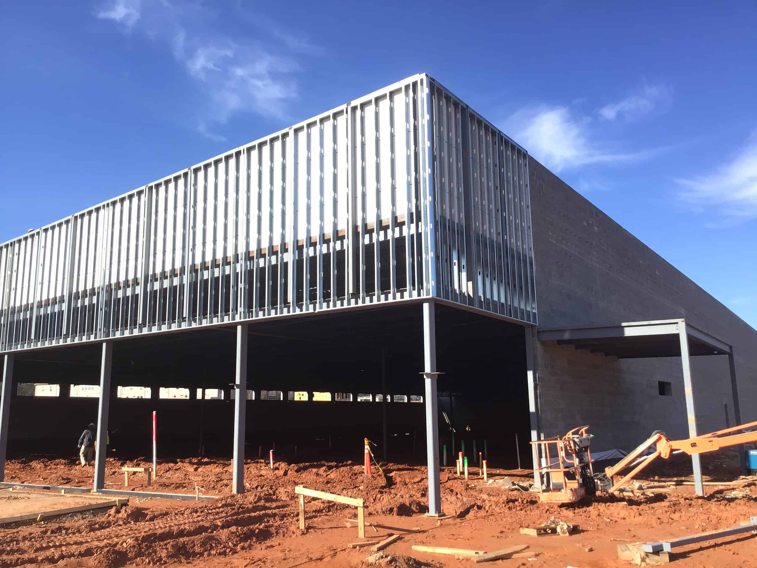 Lidl supermarket Decatur GA — early structural and shell progress (view 13) during ground-up commercial construction by Modern Day Commodities
