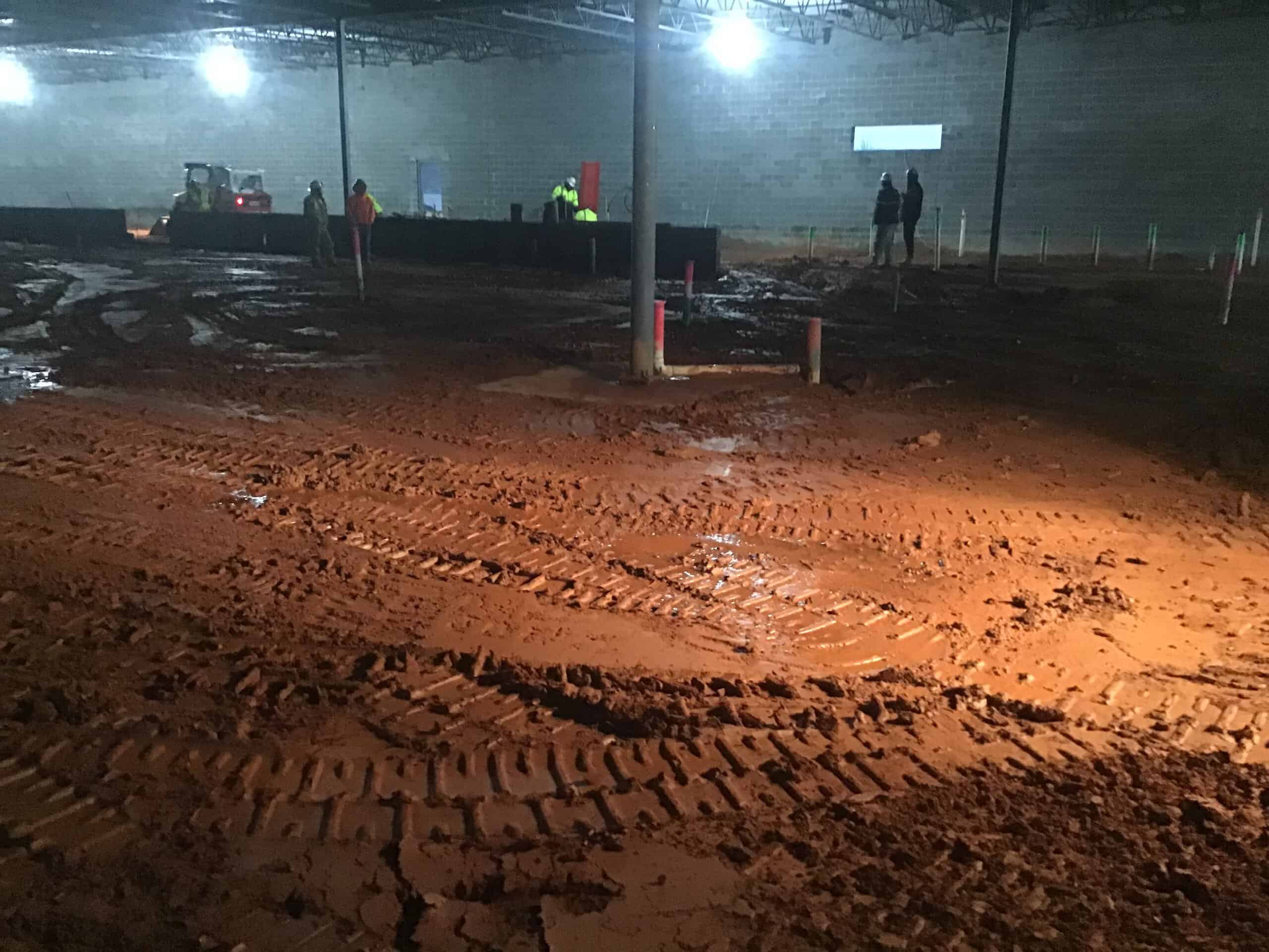 Lidl supermarket Decatur GA — early structural and shell progress (view 14) during ground-up commercial construction by Modern Day Commodities
