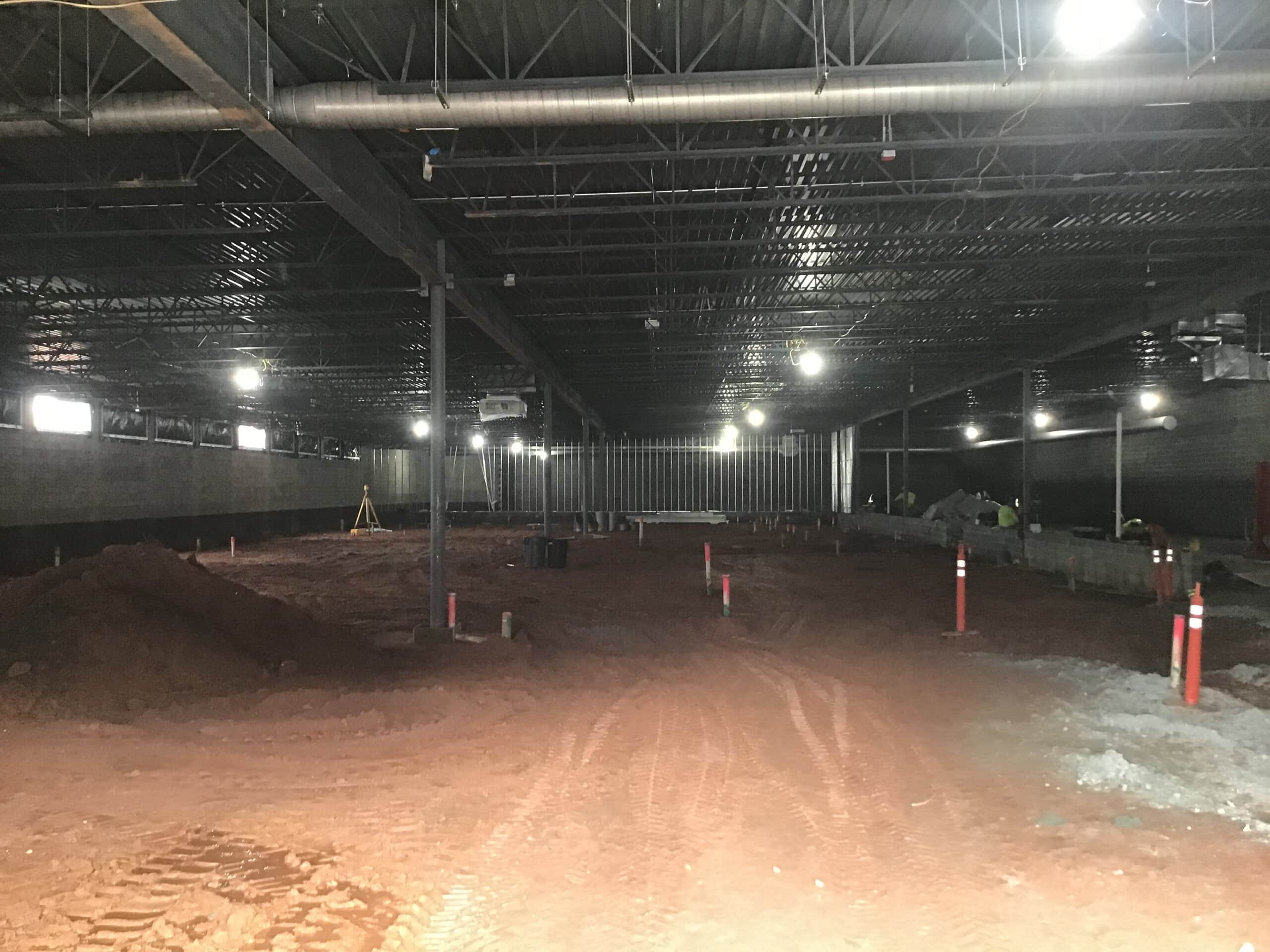 Lidl supermarket Decatur GA — mid-phase construction activity (view 7) during ground-up commercial construction by Modern Day Commodities