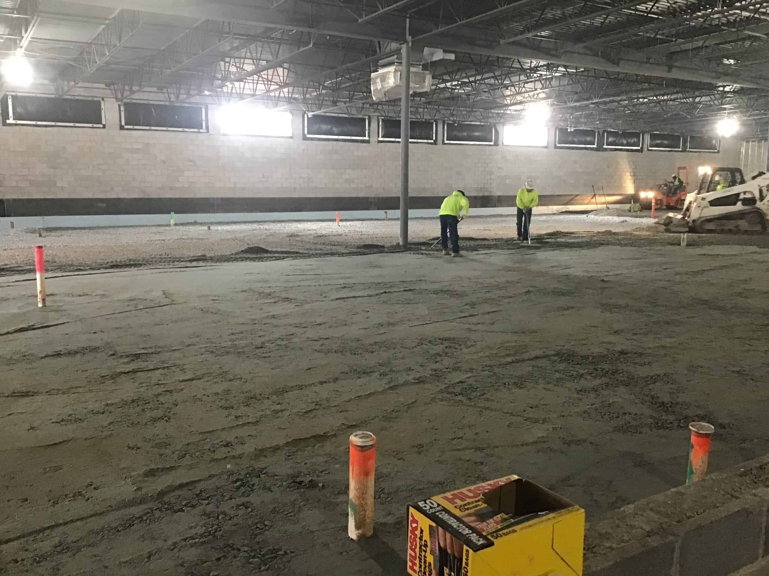 Lidl supermarket Decatur GA — mid-phase construction activity (view 12) during ground-up commercial construction by Modern Day Commodities