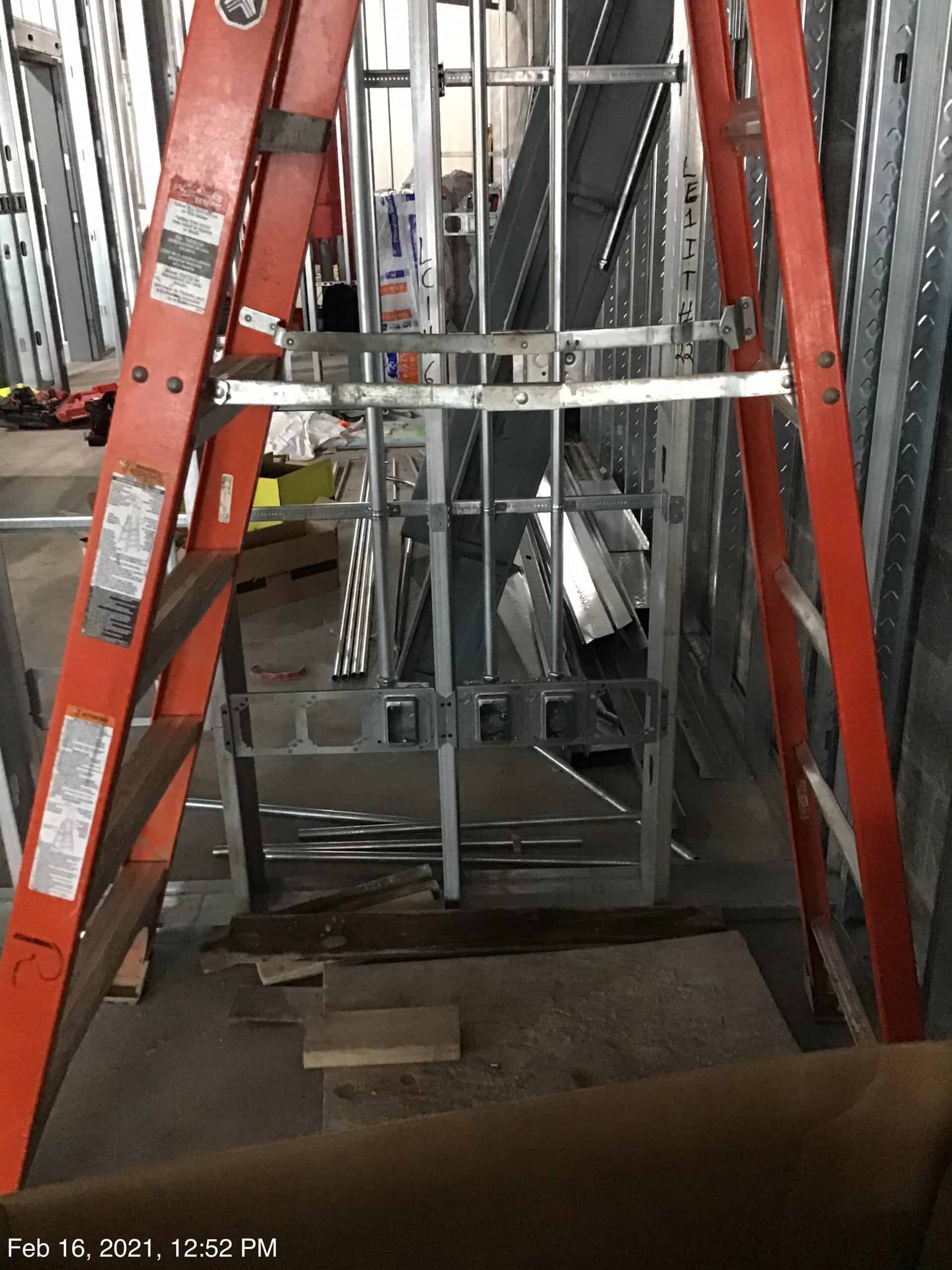 Lidl supermarket Decatur GA — building shell and exterior progress (view 4) during ground-up commercial construction by Modern Day Commodities