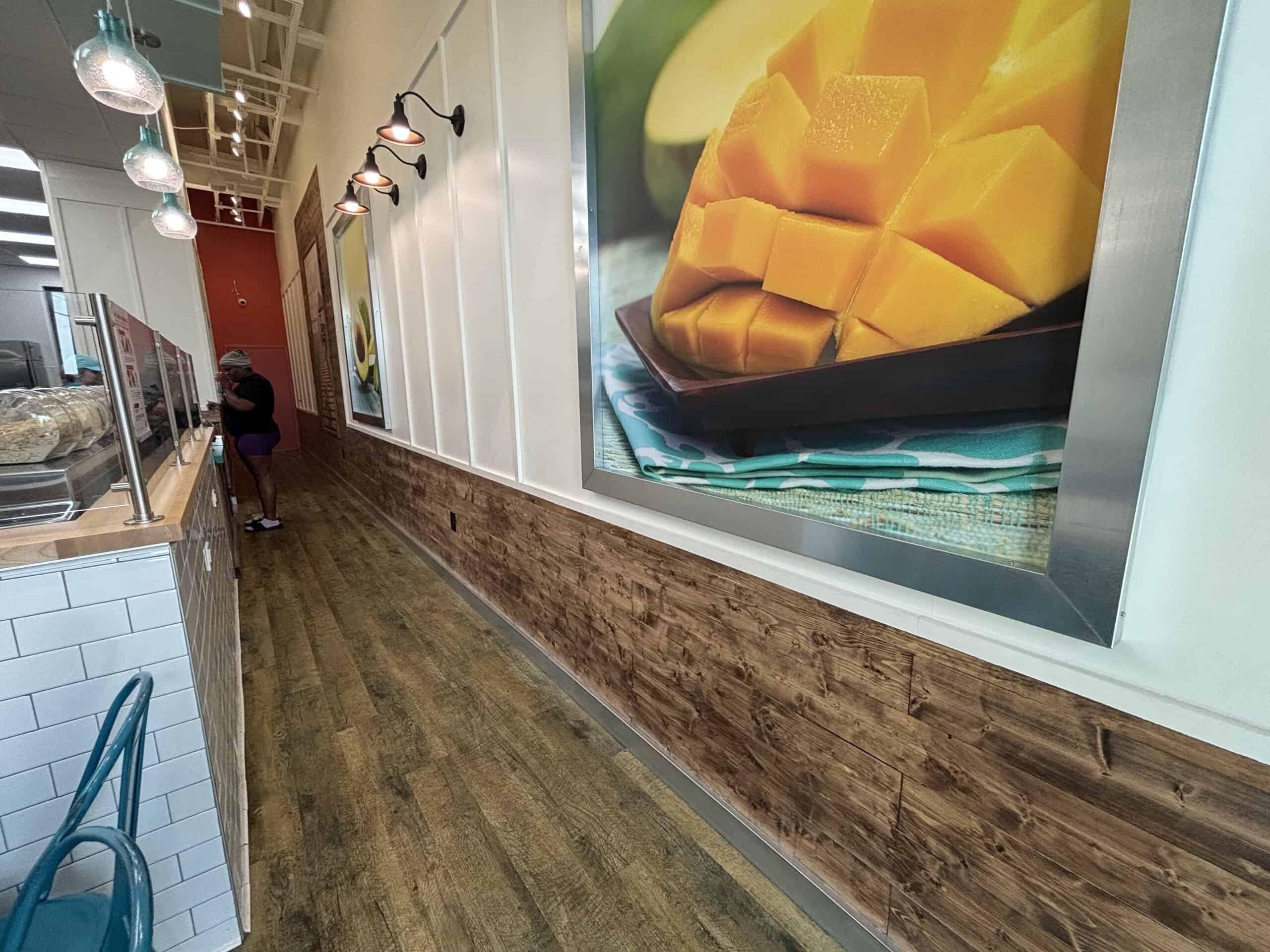 Tropical Smoothie Cafe Covington GA — completed kitchen line during restaurant build-out by Modern Day Commodities
