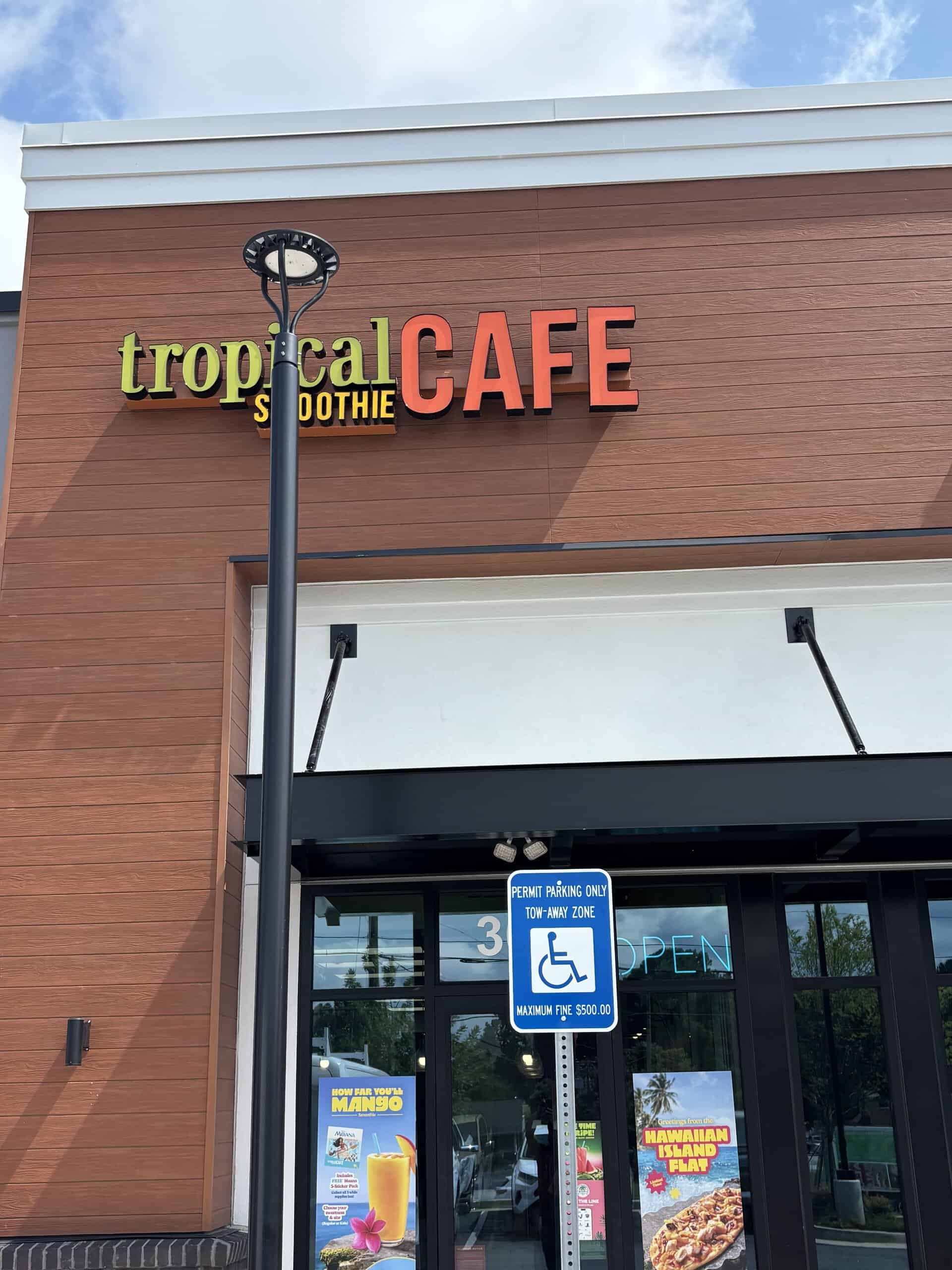 Tropical Smoothie fast casual build-out — restaurant build-out Dunwoody GA